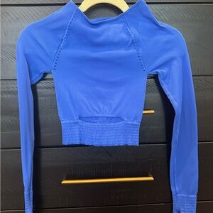 FP Movement Blue Long Sleeve Women's Top